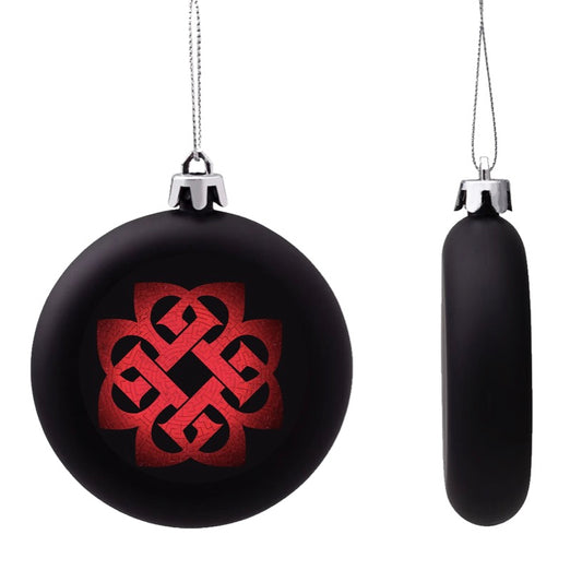 Red Logo Ornament