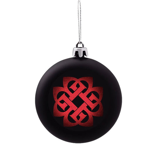 Red Logo Ornament