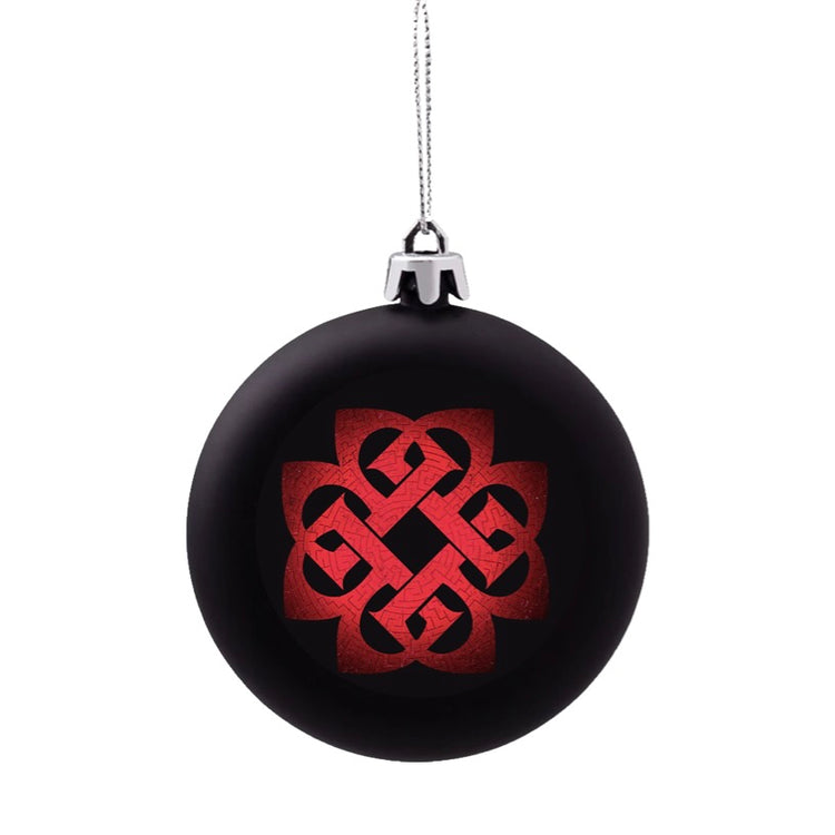 Red Logo Ornament