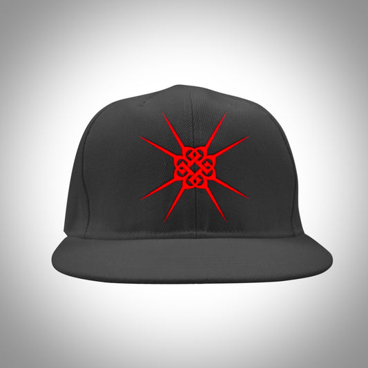 Red Spike Logo Snapback Hat